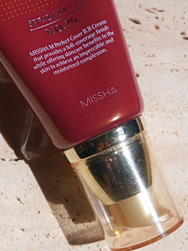 Missha bb cream tube