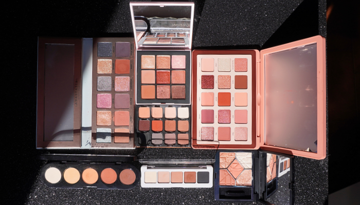 eyeshadow palettes of 2025 Natasha Denona, Nars, Viseart, Dior, Makeup atelier
