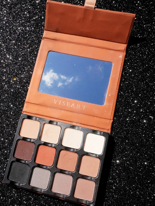 Viseart Petites mattes neutral eyeshadow palette overview